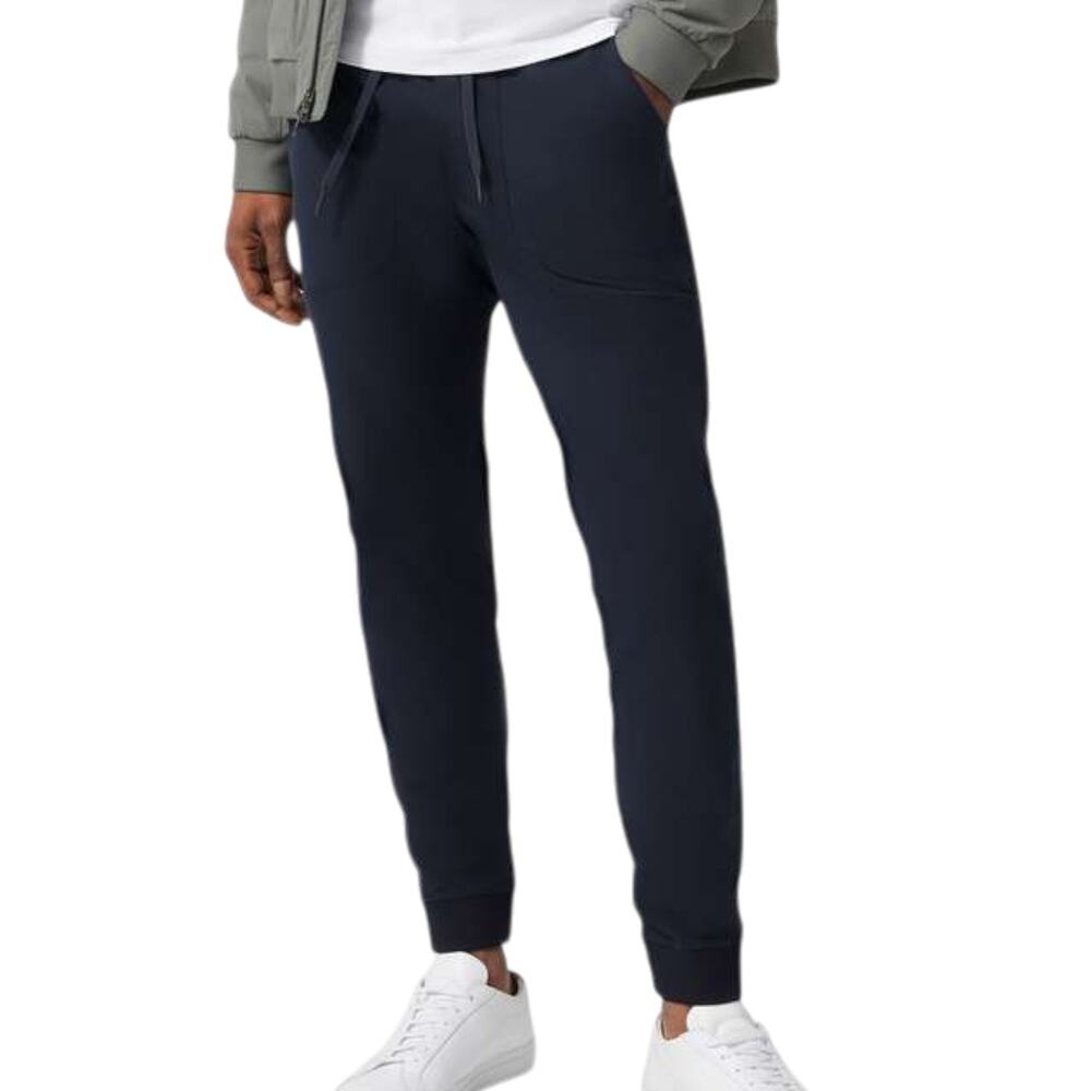 Lululemon ABC Jogger Pants Men's XL Navy Warpstreme 30" Athleisure Tech Travel